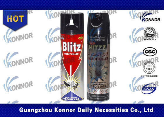 198mm 400ml Spider Bug Fly Killer Spray For Warehouses
