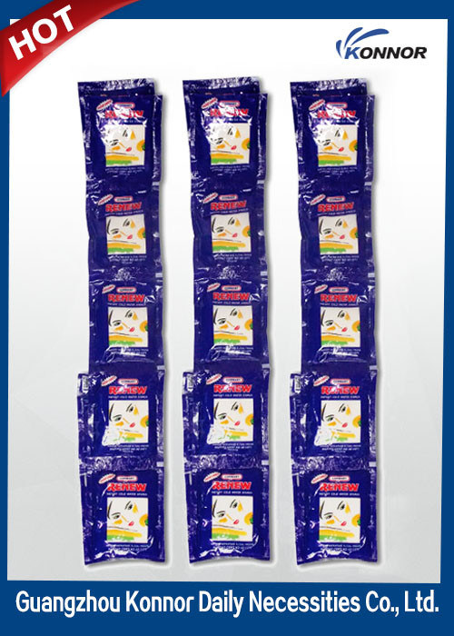 Cold Water Soluble Starch Powder Sachet Remove Wrinkle With Private Logo