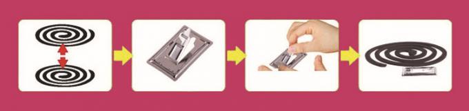 رخيصة الثمن ميركو سومك أسود الصين البعوض لفائف